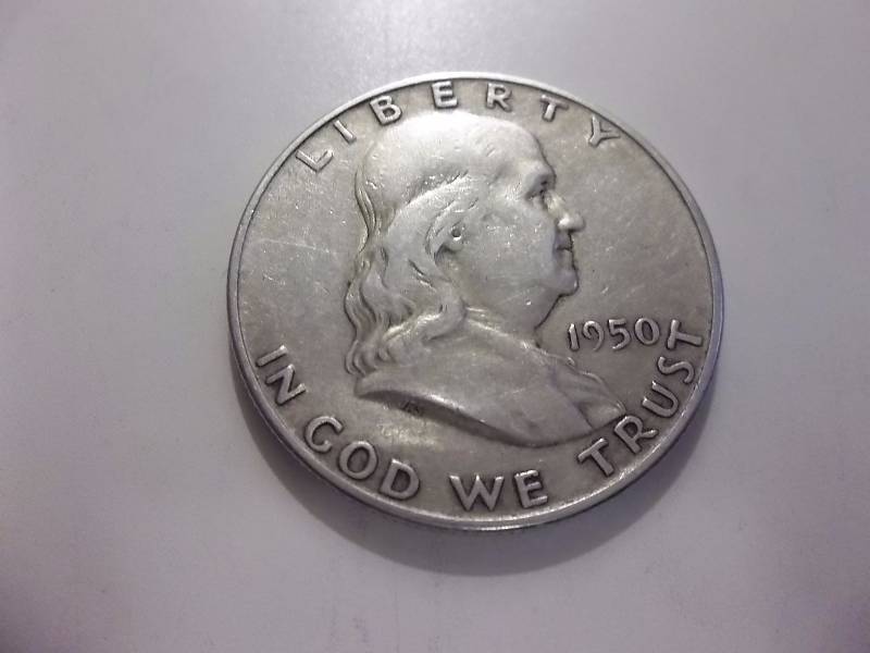 1950 D Franklin Half Dollar Higher Grade
