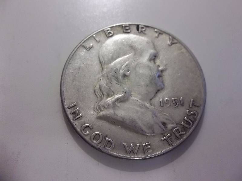 1951  Franklin Half Dollar Better Grade