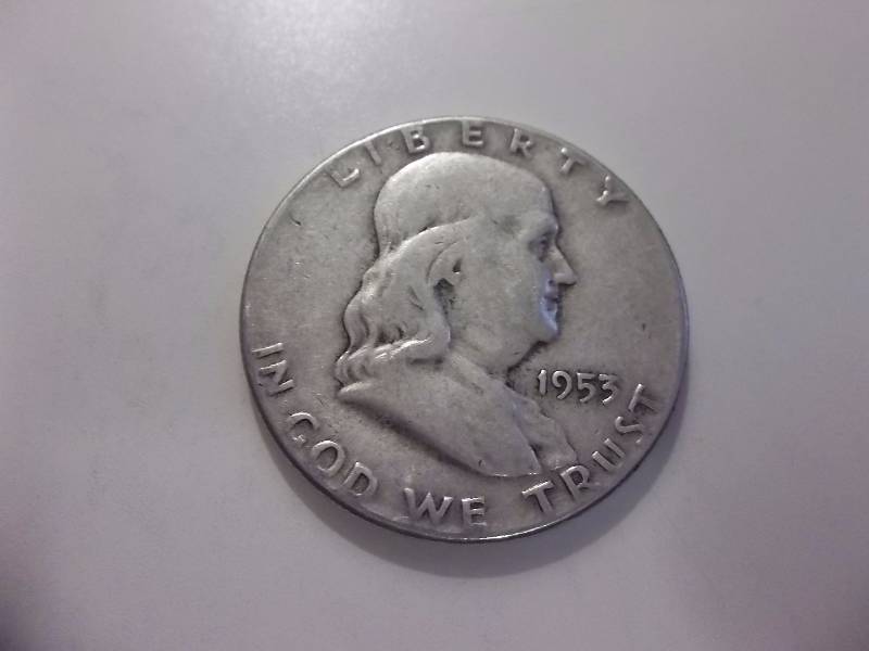 1953  Franklin Half Dollar Better Grade
