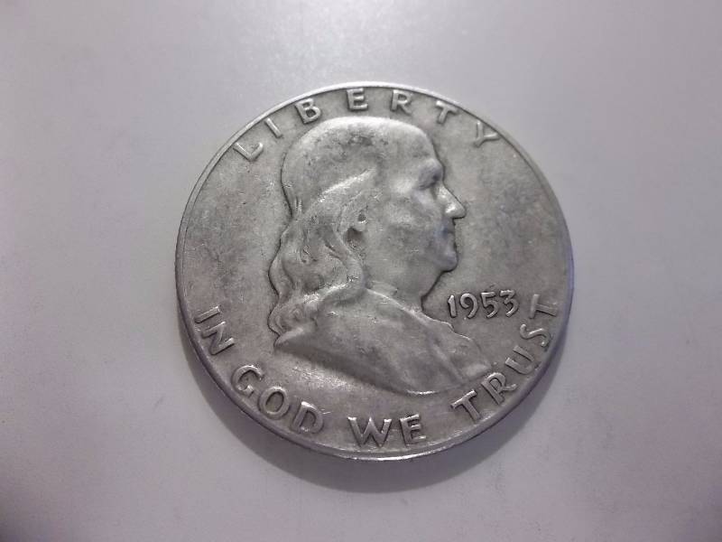 1953 S Franklin Half Dollar Better Date