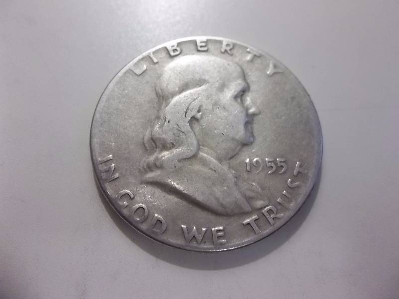1955 Franklin Half Dollar Better Date