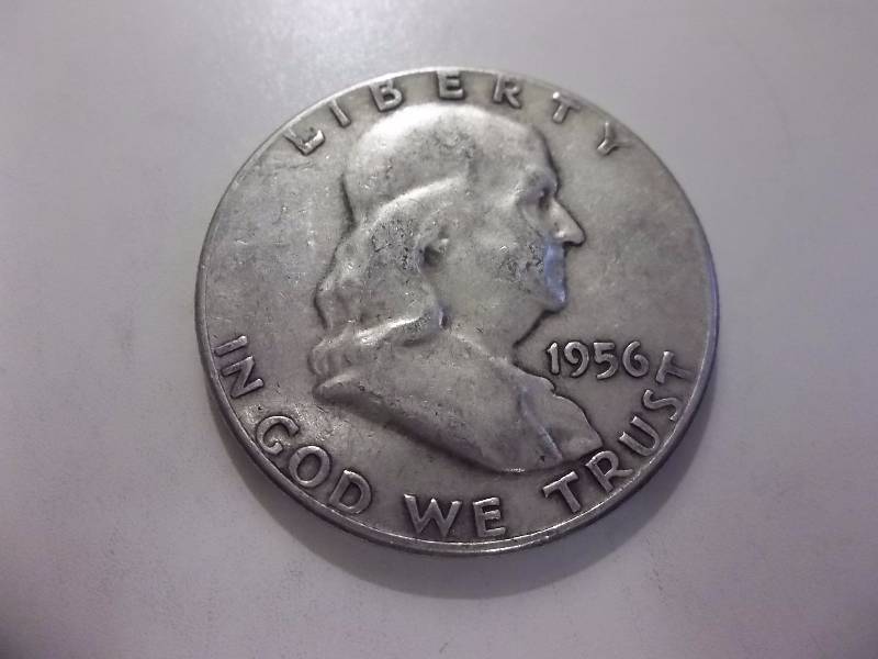 1956 Franklin Half Dollar Better Grade