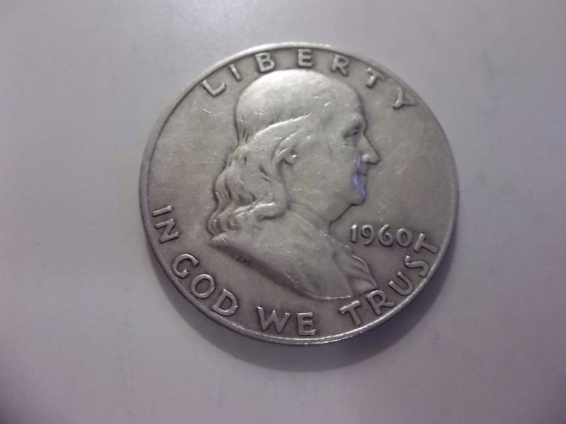 1960 D Franklin Half Dollar Better Grade