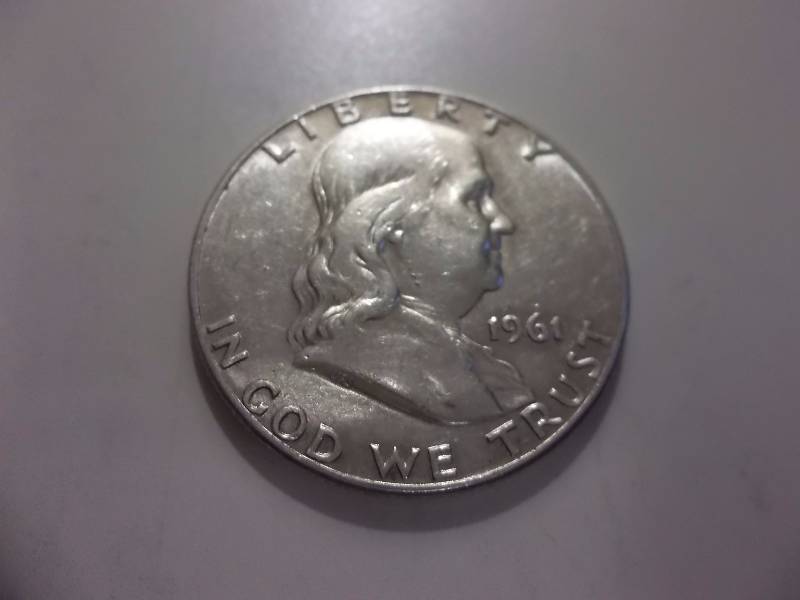 1961 D Franklin Half Dollar High Grade