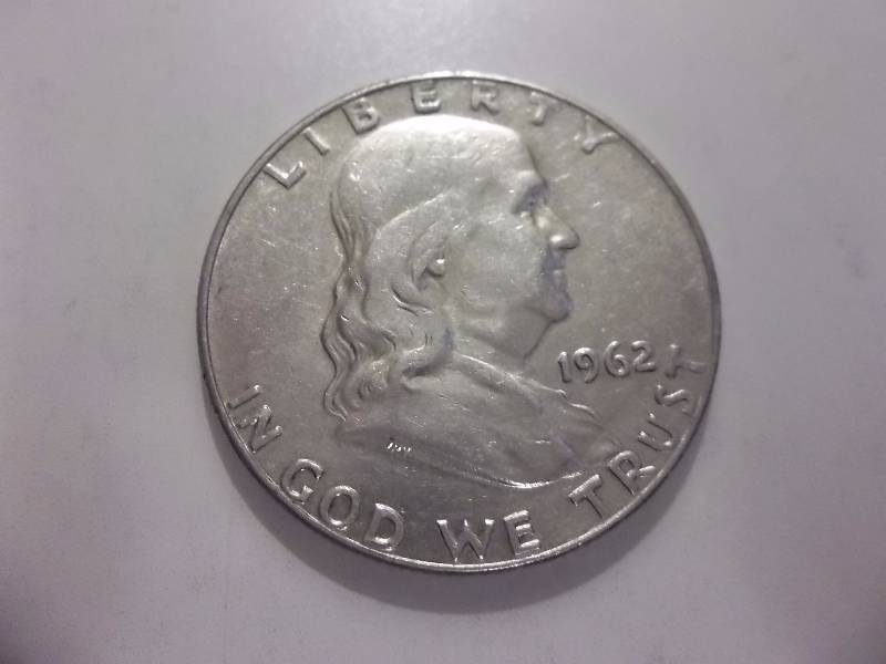 1962 D Franklin Half Dollar Very High Grade