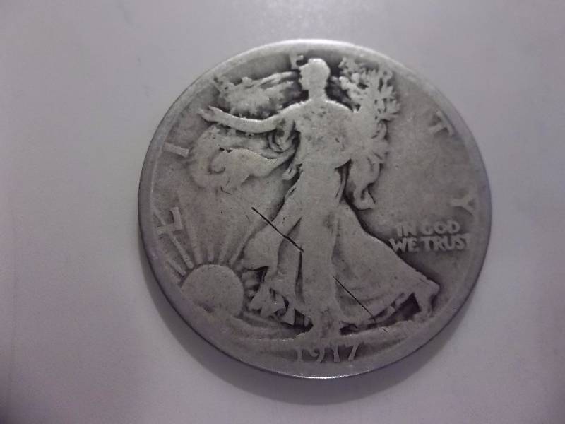 1917 D Walker Half Dollar