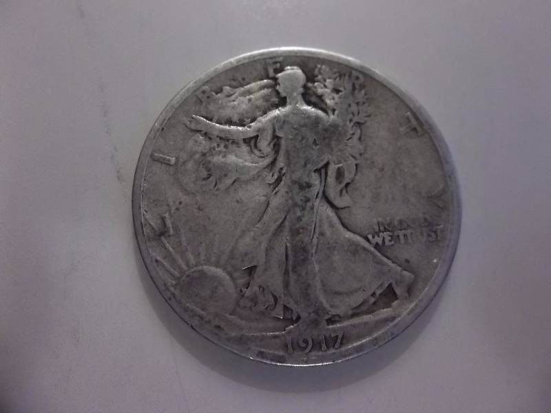 1917 S Walker Half Dollar