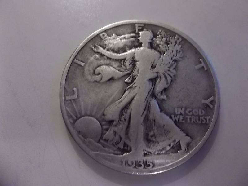 1935 S Walker Half Dollar Better Grade
