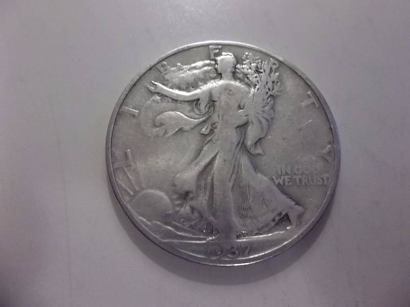 1937 D Walker Half Dollar