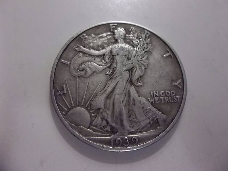 1939 D Walker Half Dollar Better Grade XF
