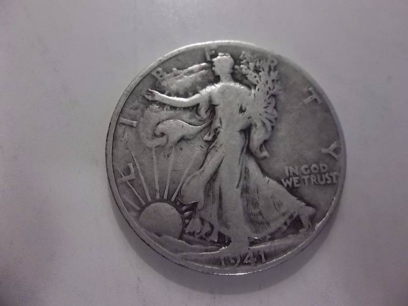 1941 S Walker Half Dollar Better Grade