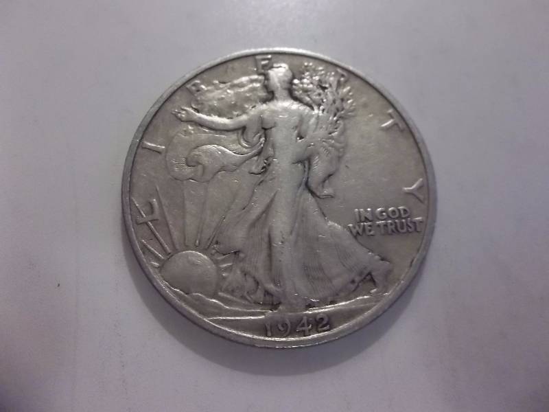 1942 S Walker Half Dollar Better Grade XF