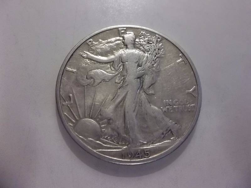 1945 D  Walker Half Dollar Higher Grade