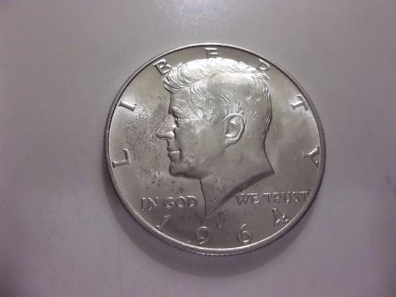 1964 D JFK Half Dollar Unc