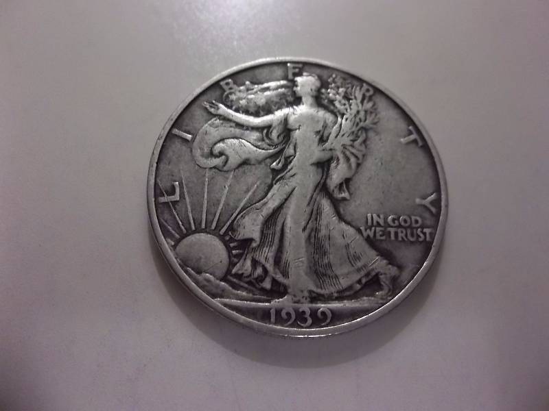 1939 S Walker Half Dollar Better Grade