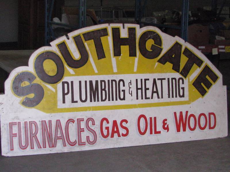 lot 48 image: Wood Sign