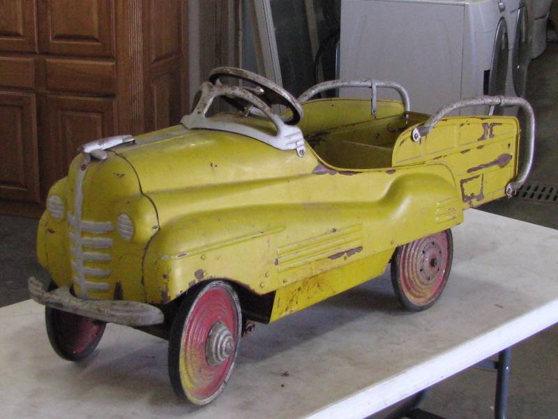 lowered pedal car