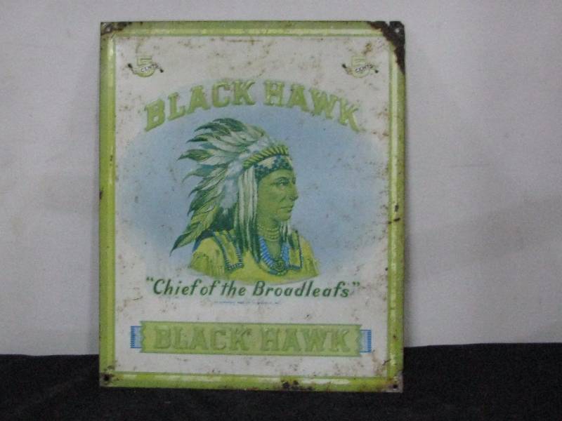 lot 13 image: Metal Sign