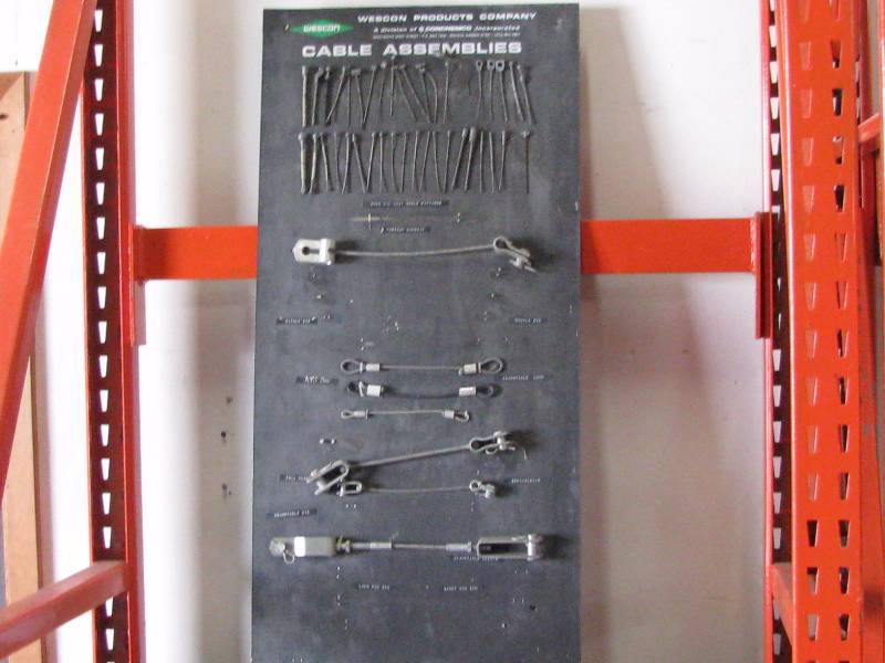 lot 78 image: Wescon Products Co. Cable Assemblies Board