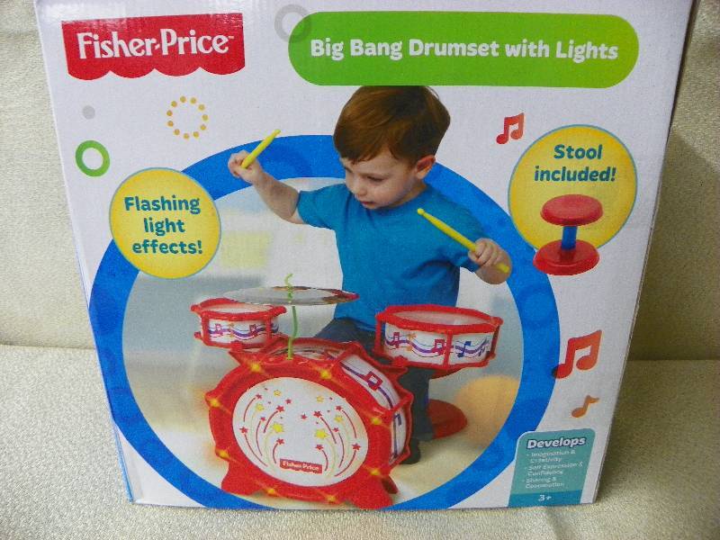 lot 146 image: FISHER PRICE, BIG BANG DRUMSET WITH LIGHTS