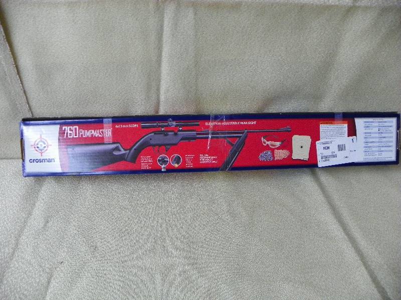 lot 164 image: Crosman Pumpmaster 760BKT .177 BBPellet