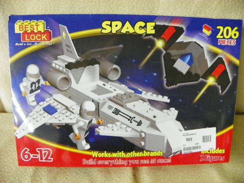 lot 171 image: BEST BLOCK, 206 PIECES, SPACE