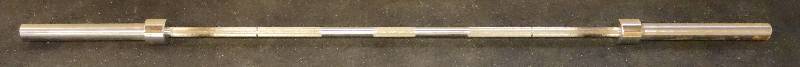 lot 5 image: Standard 7 ft. Olympic Bar plus Standard Olympic Curl Bar  Dumbell Handle Combo