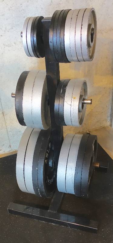 lot 6 image: Weight Plate Rack
