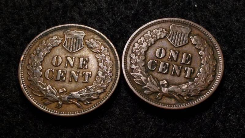 lot 50 image: 1900s Indian Head Cent x2