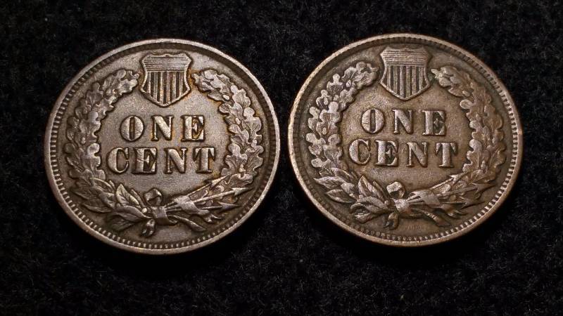 lot 52 image: 1900s Indian Head Cent x2