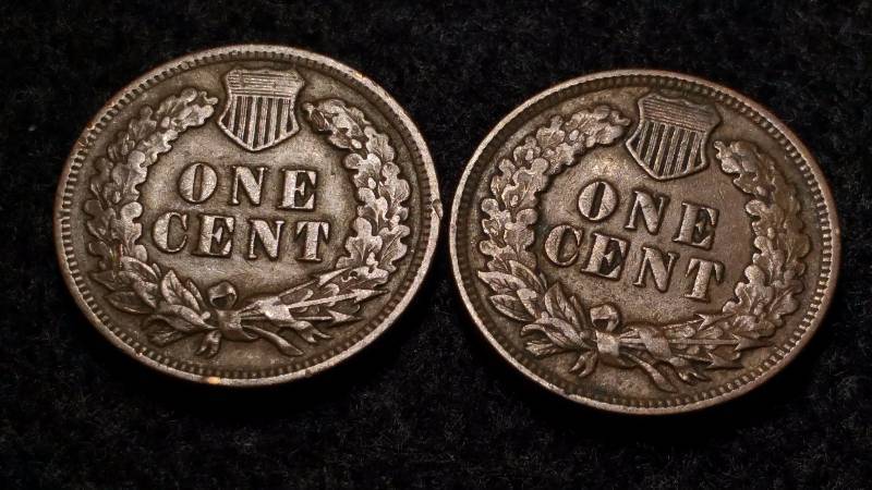 lot 58 image: 1900s Indian Head Cent x2