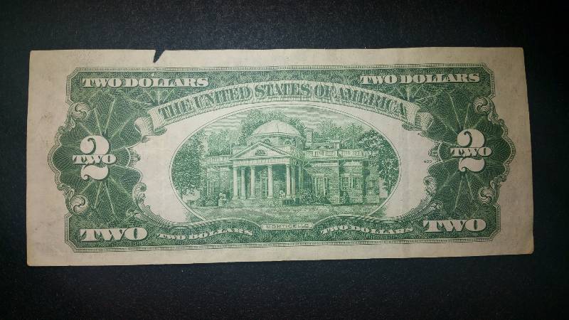 lot 69 image: 1953 $2 Red Seal Note