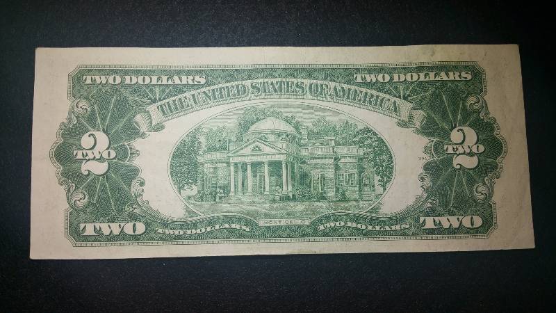 lot 70 image: 1953 $2 Red Seal Note