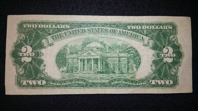 lot 74 image: 1953 $2 Red Seal Note
