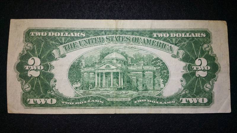 lot 75 image: 1953 $2 Red Seal Note