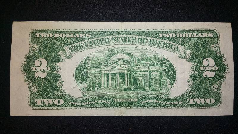 lot 78 image: 1953 $2 Red Seal Note