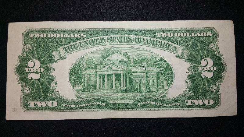 lot 80 image: 1953 $2 Red Seal Note