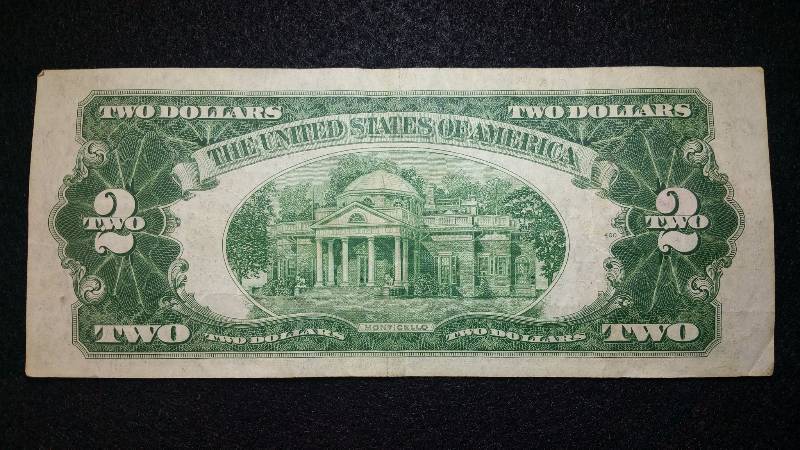 lot 82 image: 1953 $2 Red Seal Note