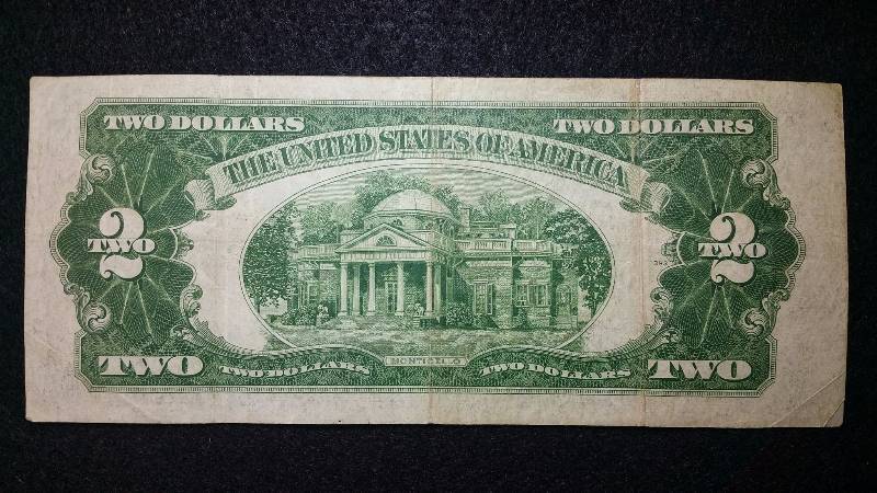lot 83 image: 1953 $2 Red Seal Note