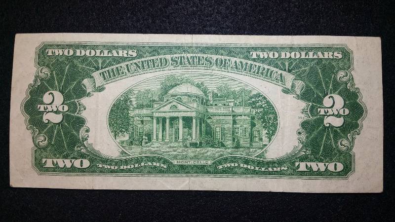 lot 84 image: 1953 $2 Red Seal Note