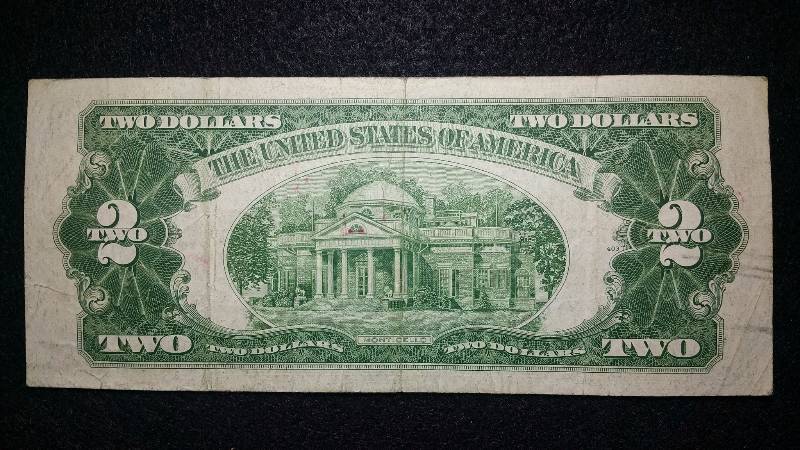 lot 87 image: 1953 $2 Red Seal Note