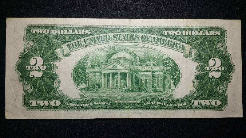 lot 88 image: 1953 $2 Red Seal Note
