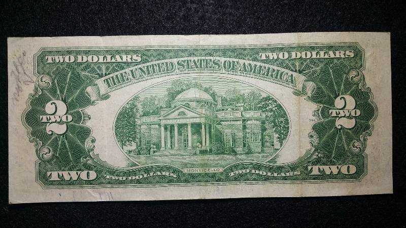 lot 89 image: 1953 $2 Red Seal Note