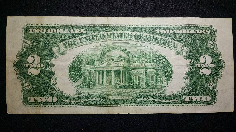 lot 94 image: 1953 $2 Red Seal Note