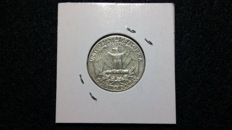 lot 38 image: 1941 D Silver Washington Quarter - High Grade