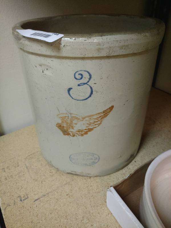 lot 144 image: Red Wing Crock