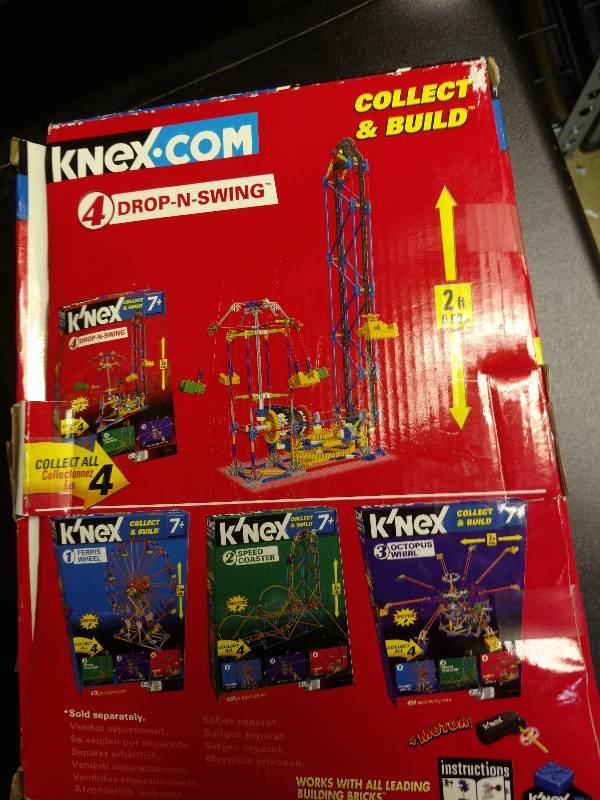lot 148 image: Knex Drop-N-Swing Set