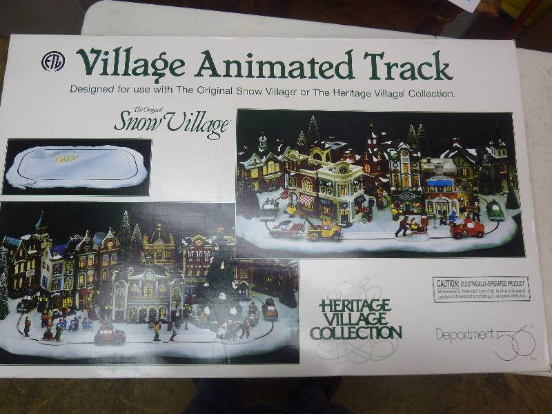 lot 184 image: Department 56 Village Animated Track