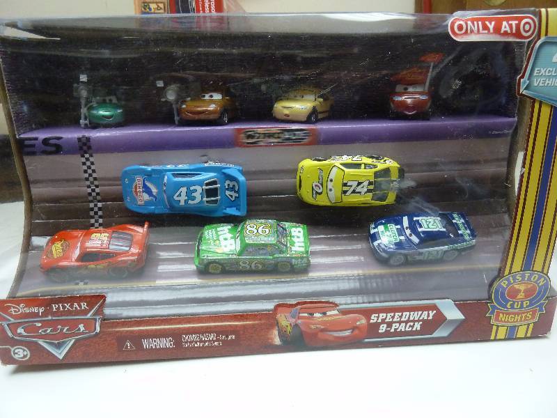 lot 192 image: Disney Pixar Cars Speedway 9 Pack
