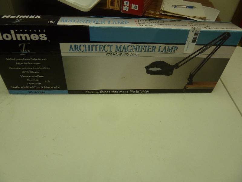 lot 244 image: Architect Magnifier Lamp
